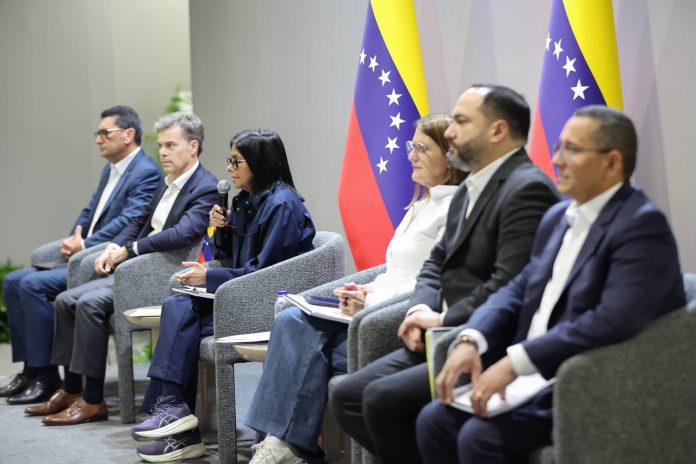 Delcy Rodríguez y Barrett